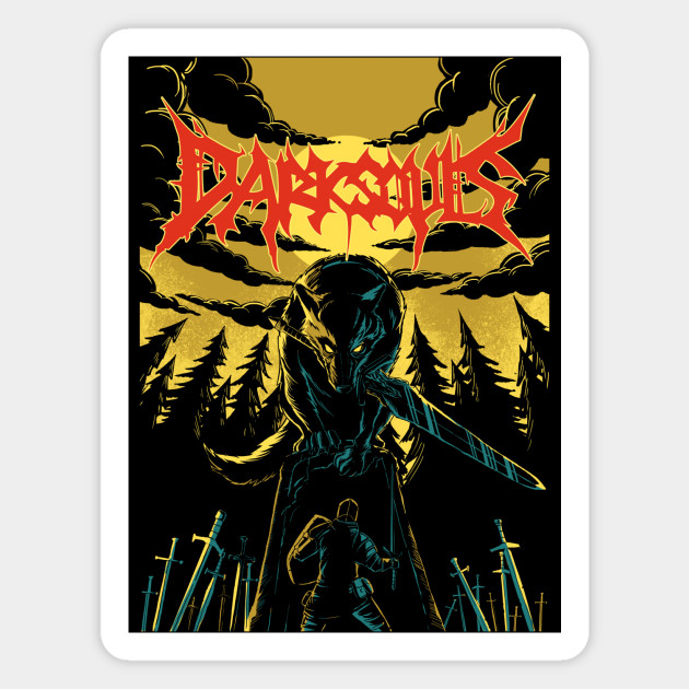 Unofficial Dark Souls Metal Band Tee